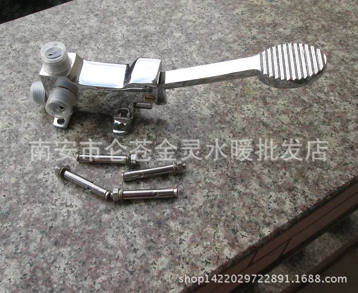 

Педальные краны Vidric латунные самозакрывающиеся