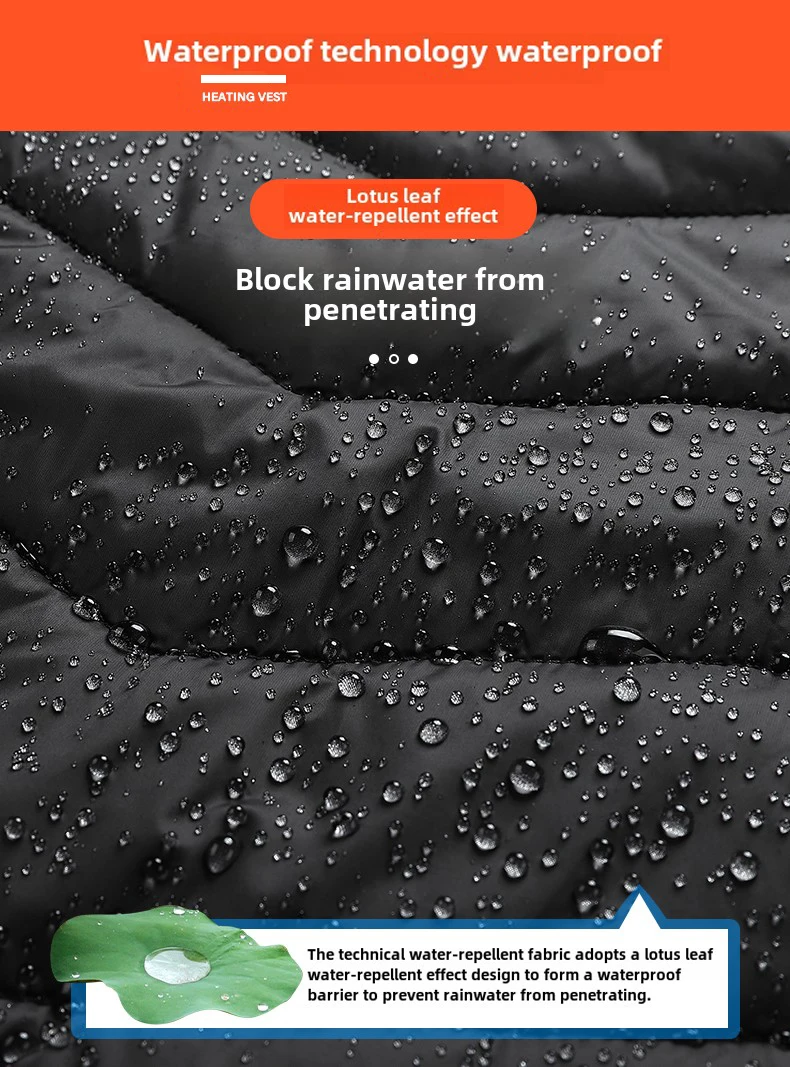 Куртка с подогревом в упаковке 5 В мужские куртки Veste Chauffante идеально подходят для