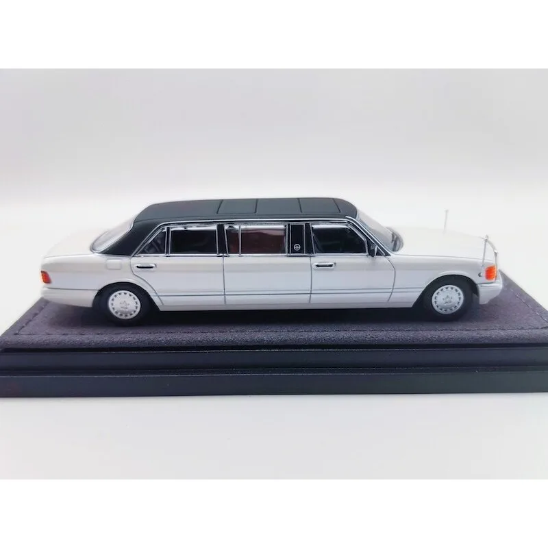 Предзаказная модель автомобиля MZS 1:64 S-Class W126 TRASCO 1000SEL из литого сплава, коллекционная игрушка для мальчиков, подарок для друзей. (art.: 3920daae60569) - 3920daae60569