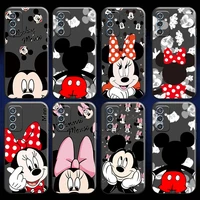 bandai mickey and minnie mouse for samsung a11 a21s a31 a32 a41 a51 a71 a52 a72 4g 5g phone case soft coque silicone cover