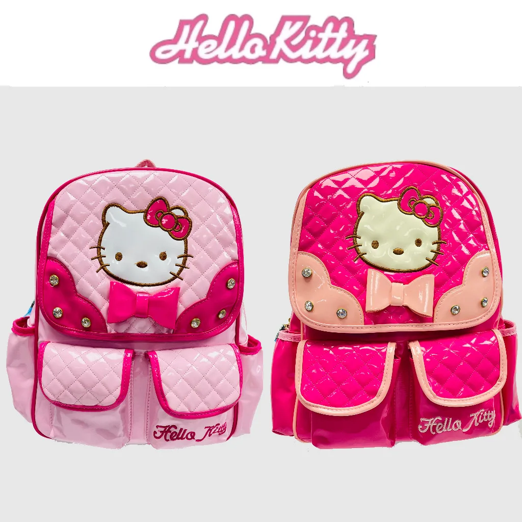 

Kawaii Hello Kitty Backpack Schoolbags Girls Cute Backpacks Lightweight Cartoon bags Travel Mochila Infantil Escolar for girls