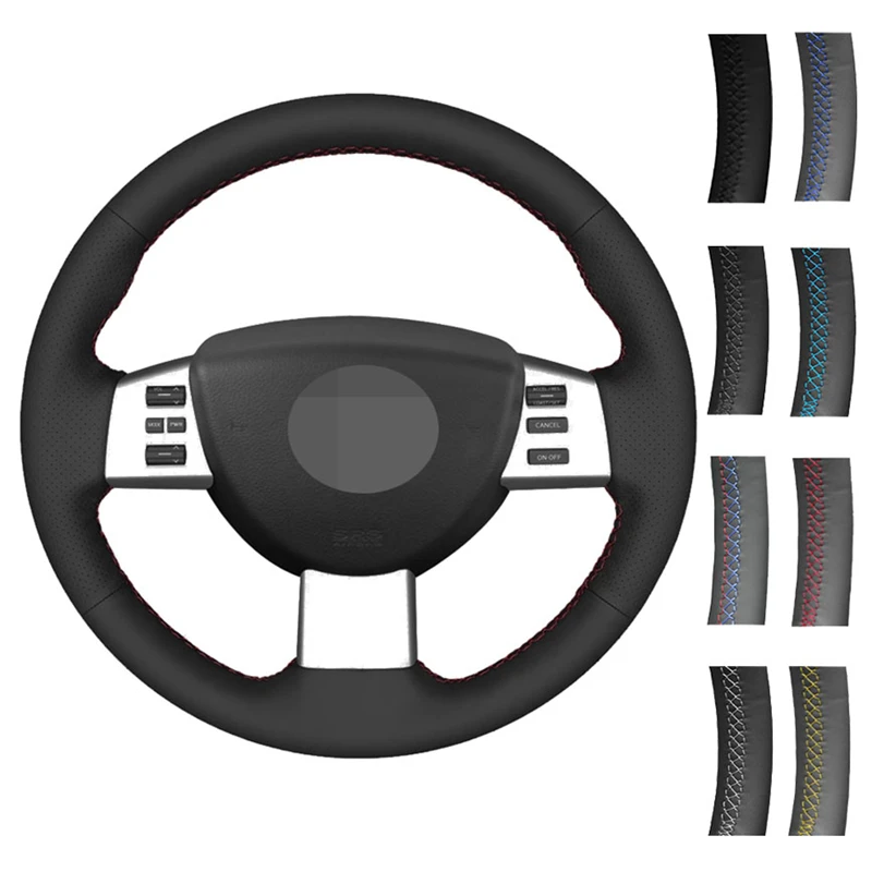 

DIY Steering Wheel Cover Braid Genuine Leather For Nissan Quest 2004-2010 Altima 2005-2009 Murano 2003-2008 Maxima 2004-2008