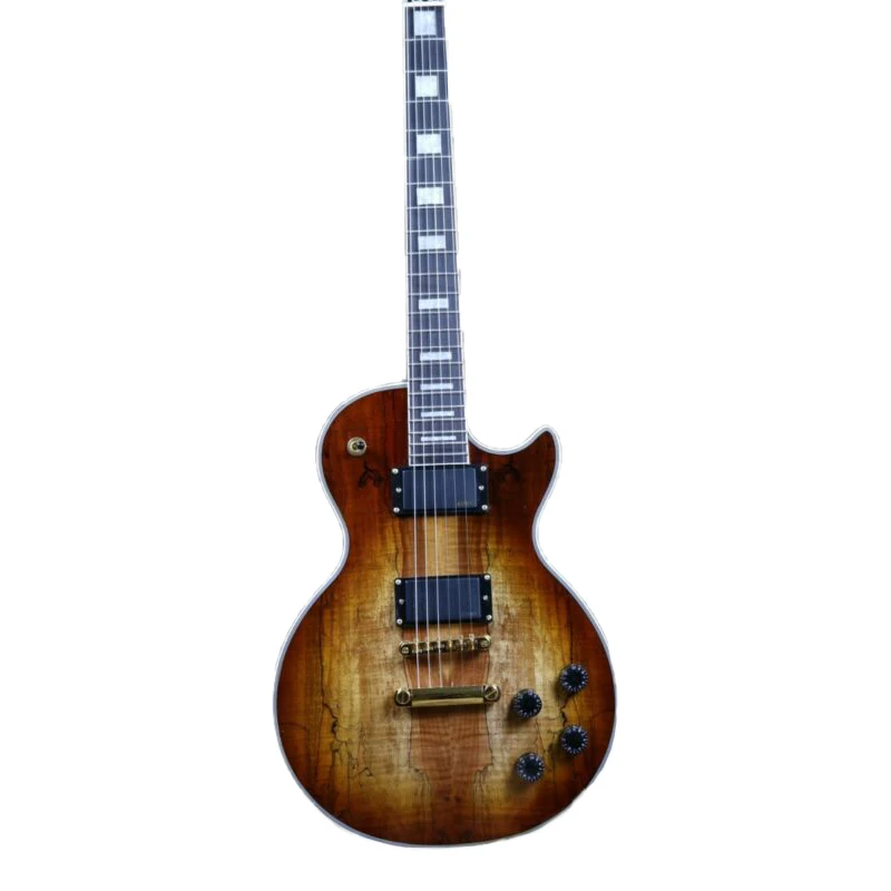 

Новая высококачественная электрогитара LP, 6 струн, гитары, золото, хром, металлические элементы, корпус из красного дерева, гриф из палисандр...