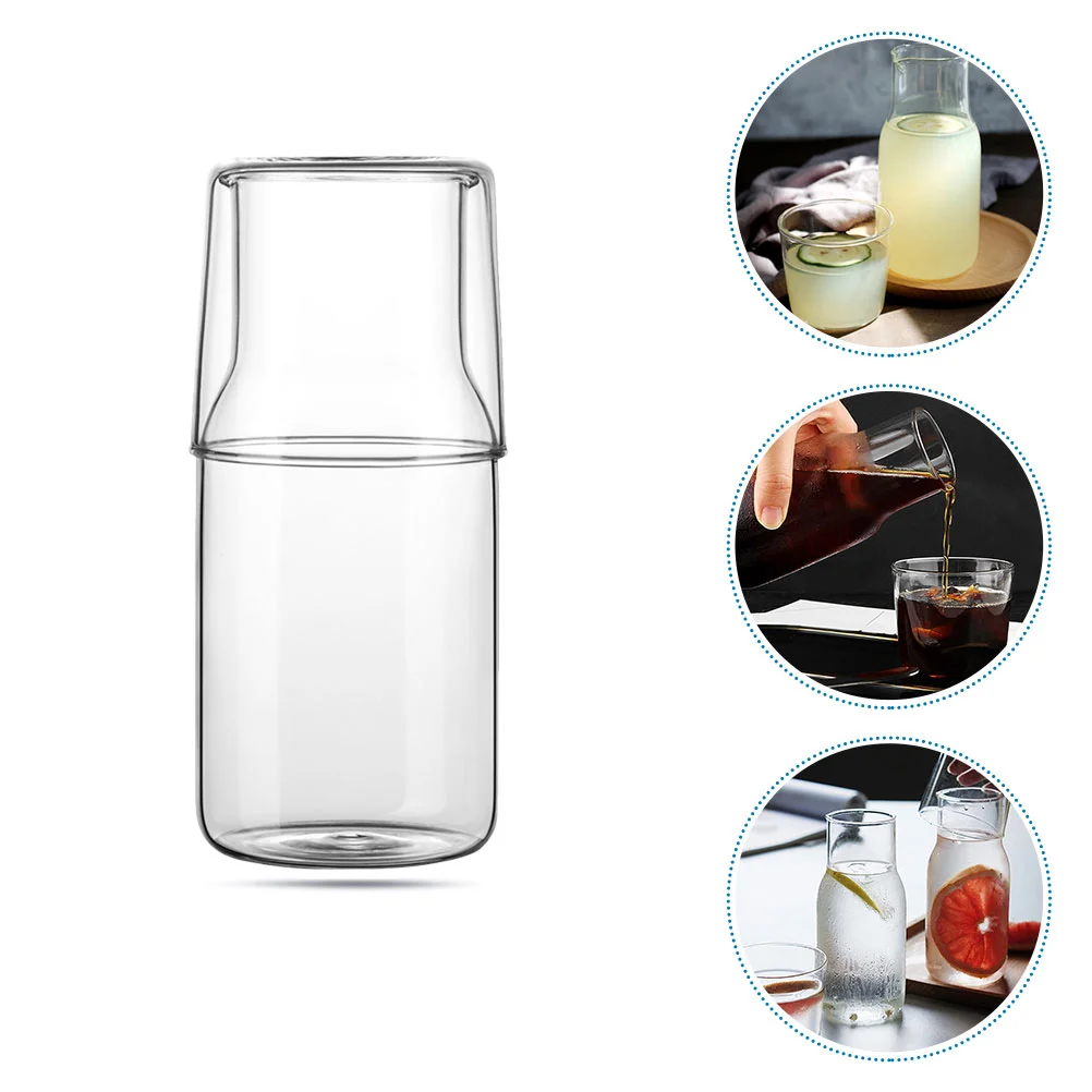 

Water Cup Bedside Outdoor Home Accessory Tabletop Dormitory Household Transparent Multi Function Jug Delicate