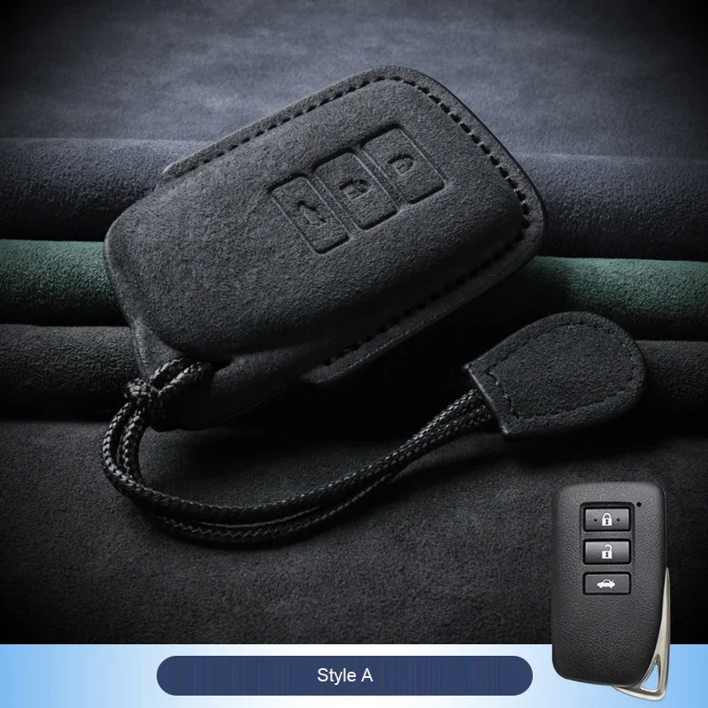 

Кожаный Автомобильный чехол для Lexus NX GS RX IS ES GX LX RC 200 250 350 LS 450H 300H 2017 2018 2019 2020, замшевые аксессуары для ключей