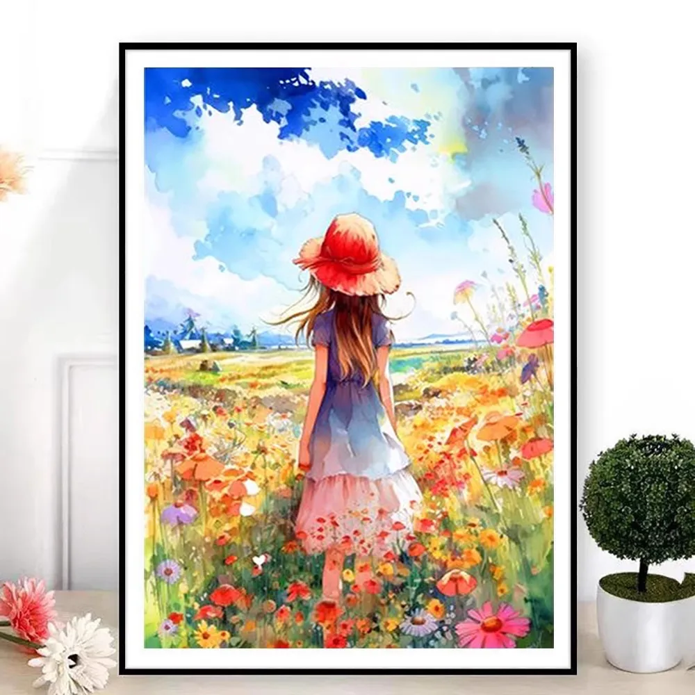 Набор для вышивки девочка крестиком 11ct в китайском стиле домашний декор ремесла