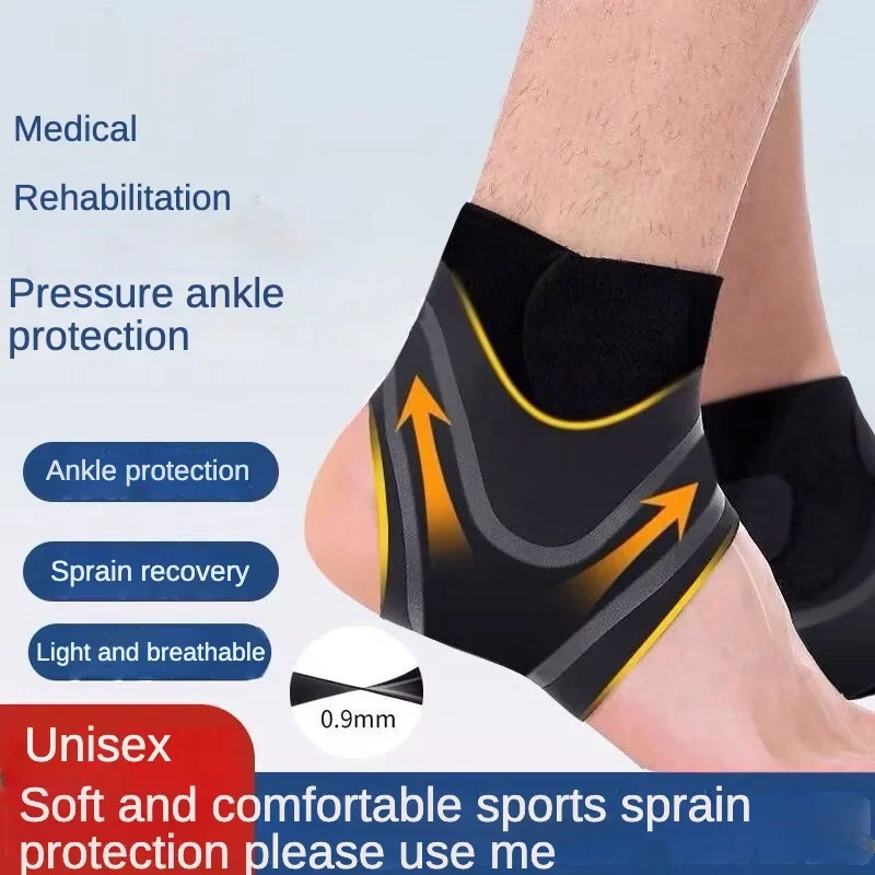 

Ankle Support Brace,Elasticity Free Adjustment Protection Foot Bandage,Sprain Prevention Sport Fitness Guard Band