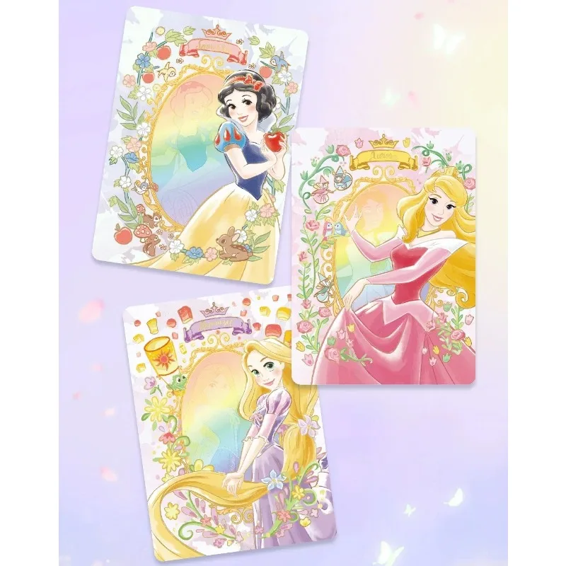 Фото Коллекционные карточки card.fun Original Disney Princess: Волшебные сказочные аниме-карточки, редкие памятные коллекционные карточки с Ариэль и Белоснежкой, подарок для детей №5