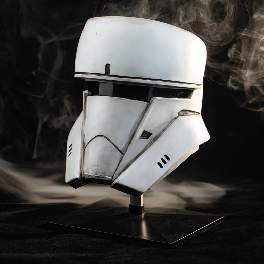 Фото Xcoser SW Rogue One Combat Assault Commander Tank Trooper Helmet Resin Replicas Коллекция для взрослых Косплей №2