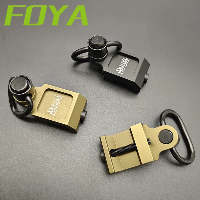 

Tactical Gun CNC DD QD Sling Attachment Mount Metal AR15 M4 For 20mm Picatinny Rail Sling Mount Hunting Rifle Accessories