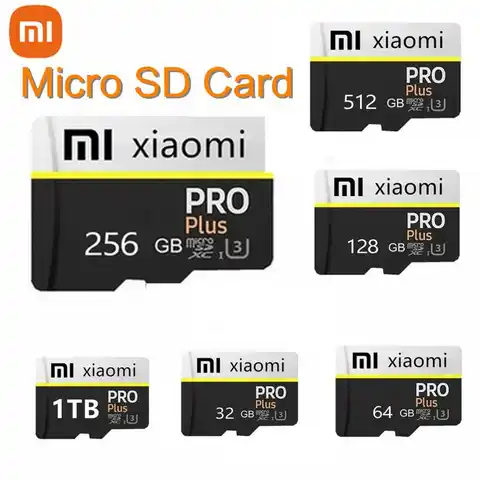Оригинальная карта памяти Xiaomi 128 ГБ Flash Mini Micro SD карта 32 Гб 64 Гб 256 ГБ 512 Гб класс 10 высокоскоростная Micro TF карта 64 Гб MicroSD