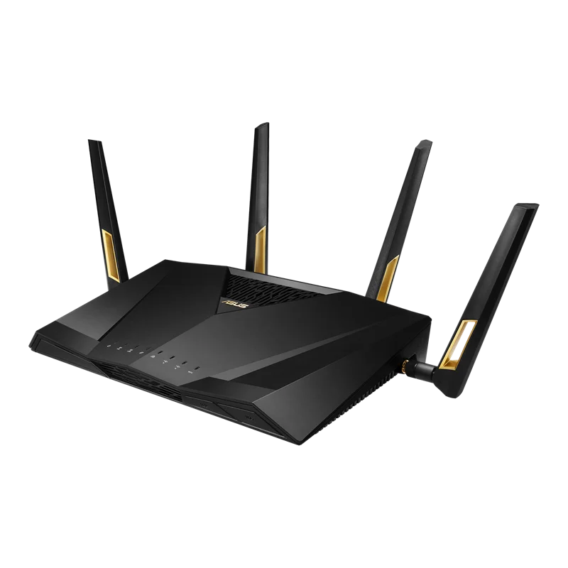 

TOP 5 Game Router ASUS RT-AX88U Wi-Fi 6 802.11ax 4x4 Up to 6000Mbps AX6000 MU-MIMO &OFDMA 2.4GHz/5GHz 4 antennas+8 Lan 1000Mbps