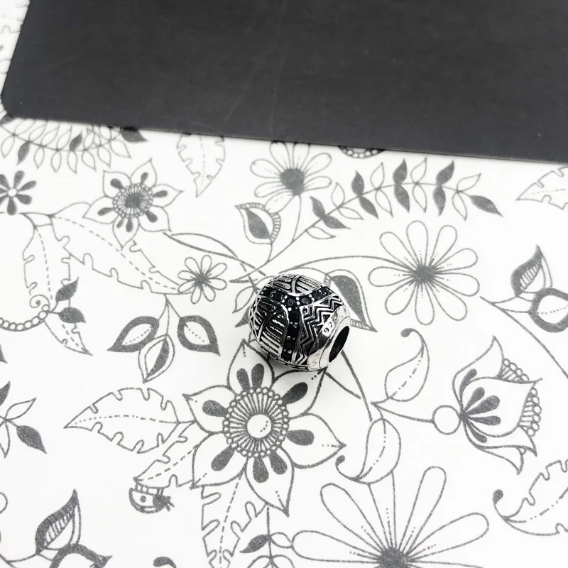 Charm Beads Tortoise Beetle Fox Owl Snake Dragonfly Eagle Scorpion 925 Sterling Silver Bracelet Necklace Jewelry Accessories | Украшения и