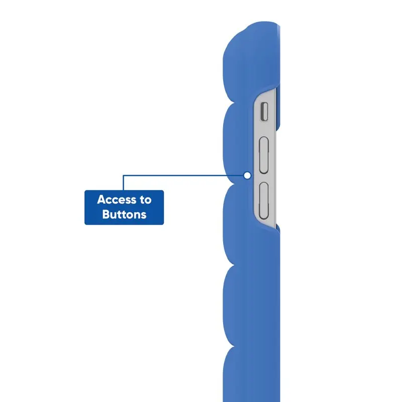 2023 new for Puffer Soft Quilted Phone Case for iPhone 12 and iPhone 12 Pro - Cobalt