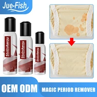 1 bottle multifunctional blood stain cleaner clothes sweat stain remover underwear antibacterial blood stain dry cleaning agent