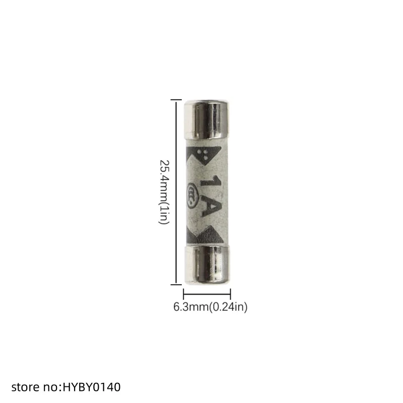 1 шт./лот британская керамическая предохранительная трубка Bussmann BS1362 6x25 мм вилка