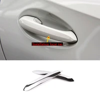 for 2017 2020 bmw z4 g29 stainless steel silver car styling car exterior door handle cover sticker car exterior accessories