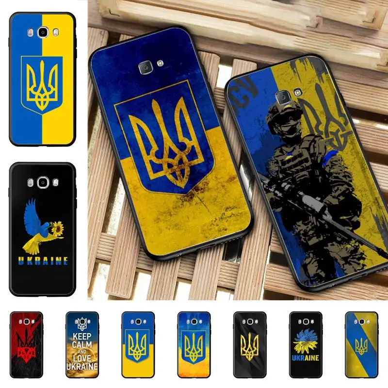 

Ukraine Flag Phone Case for Samsung J 2 3 4 5 6 7 8 prime plus 2018 2017 2016 core