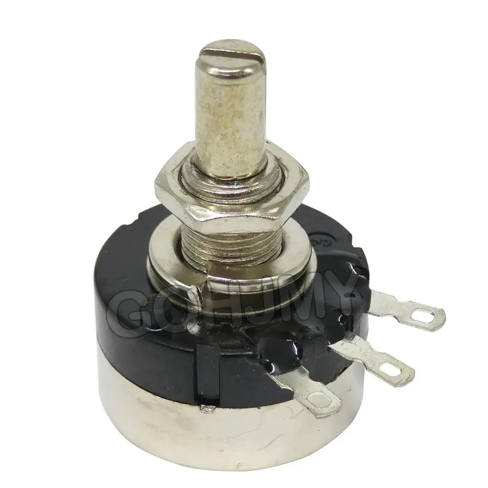 Вращающийся потенциометр из углеродной пленки бренд GOHJMY 1K 2K 5K 10K 20K 50K 100K 1 м