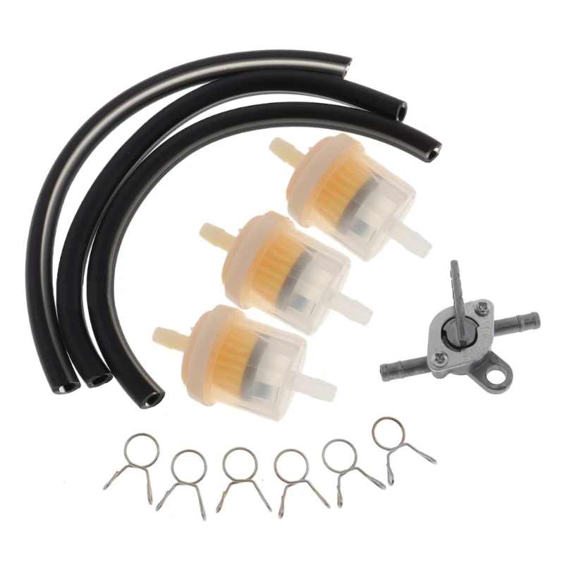 

Fuel Line with Inline Fuel Filter & Petcock Switch Shut Off for 50cc 70cc