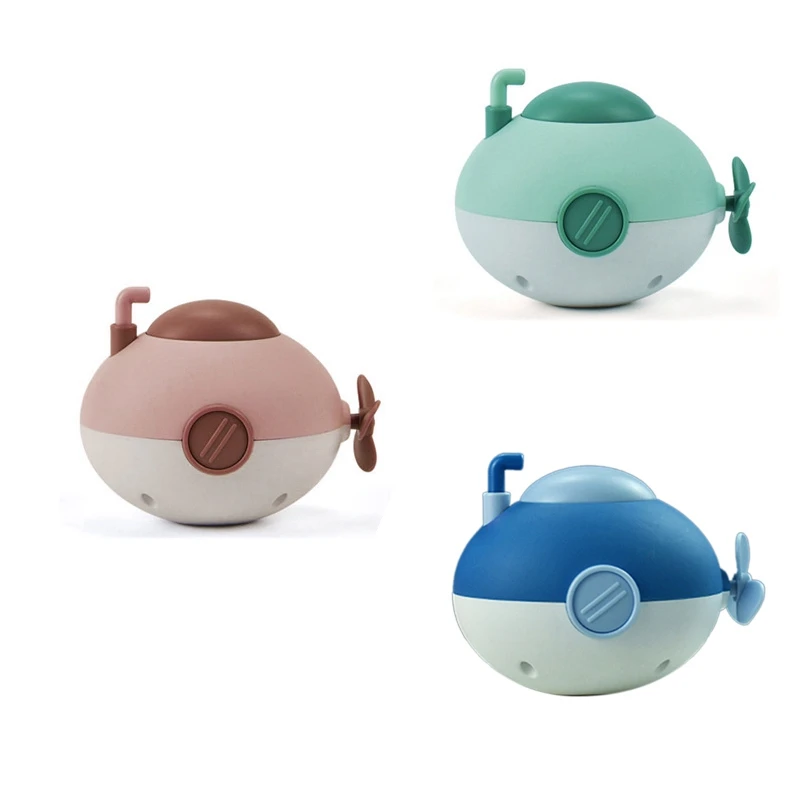 

Clockwork Bath Toy Cute Cartoon Wind Up Little Submarine Bathing Bathtub Toys for Boys Girls