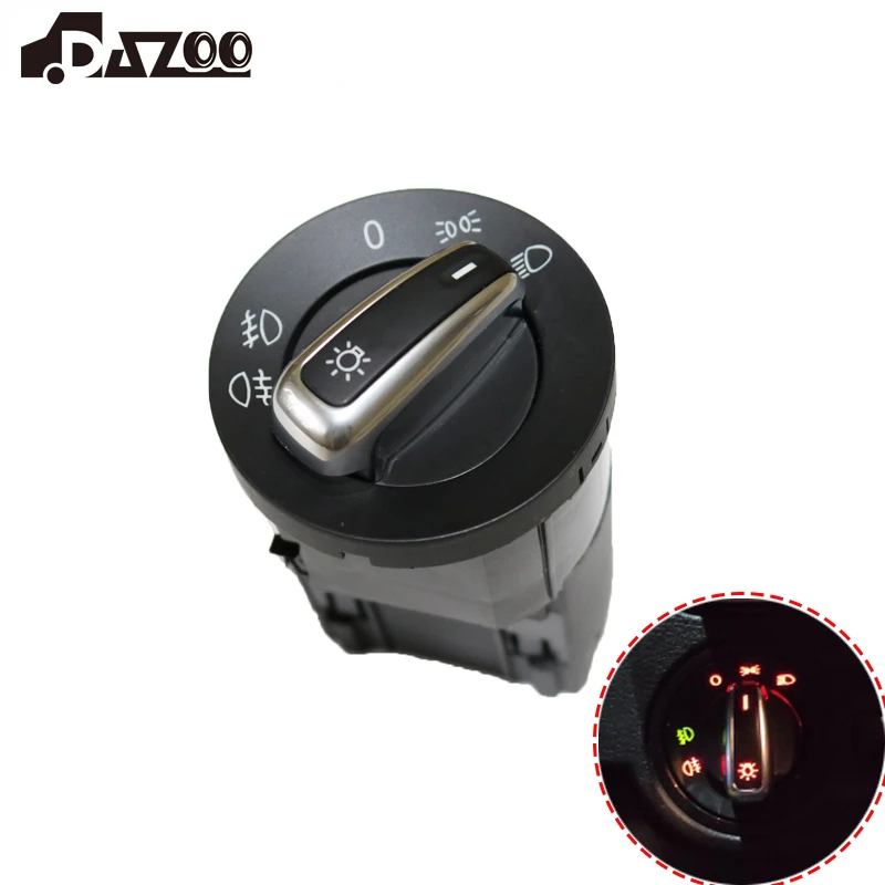 

Переключатель управления фары для VW Jetta Bora Golf MK4 Passat B5 Beetle T5 Polo 9N Sharan Lupo 1995-2005 3BD941531 3BD 941 531