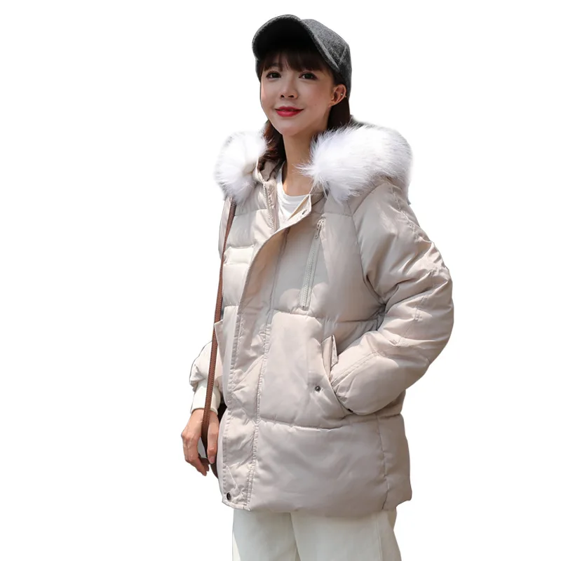 

New Autumn Women Cotton Jacket Female Padded Casual Slim Coat Hooded Parkas Wadded Warm Fashion Casual Pockets Overcoat G214