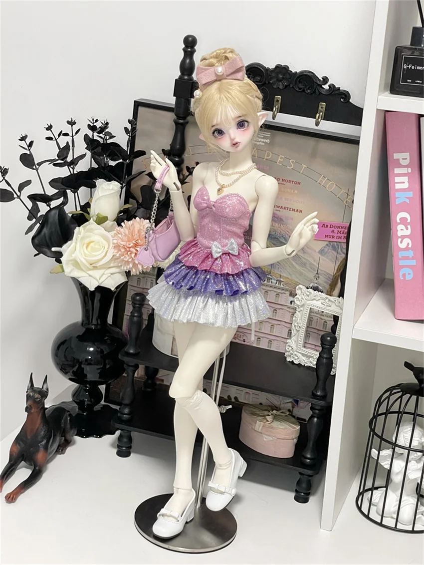Одежда для куклы BJD 1/3 sd16 1/4 комплект платья аксессуары кукол (без куклы)
