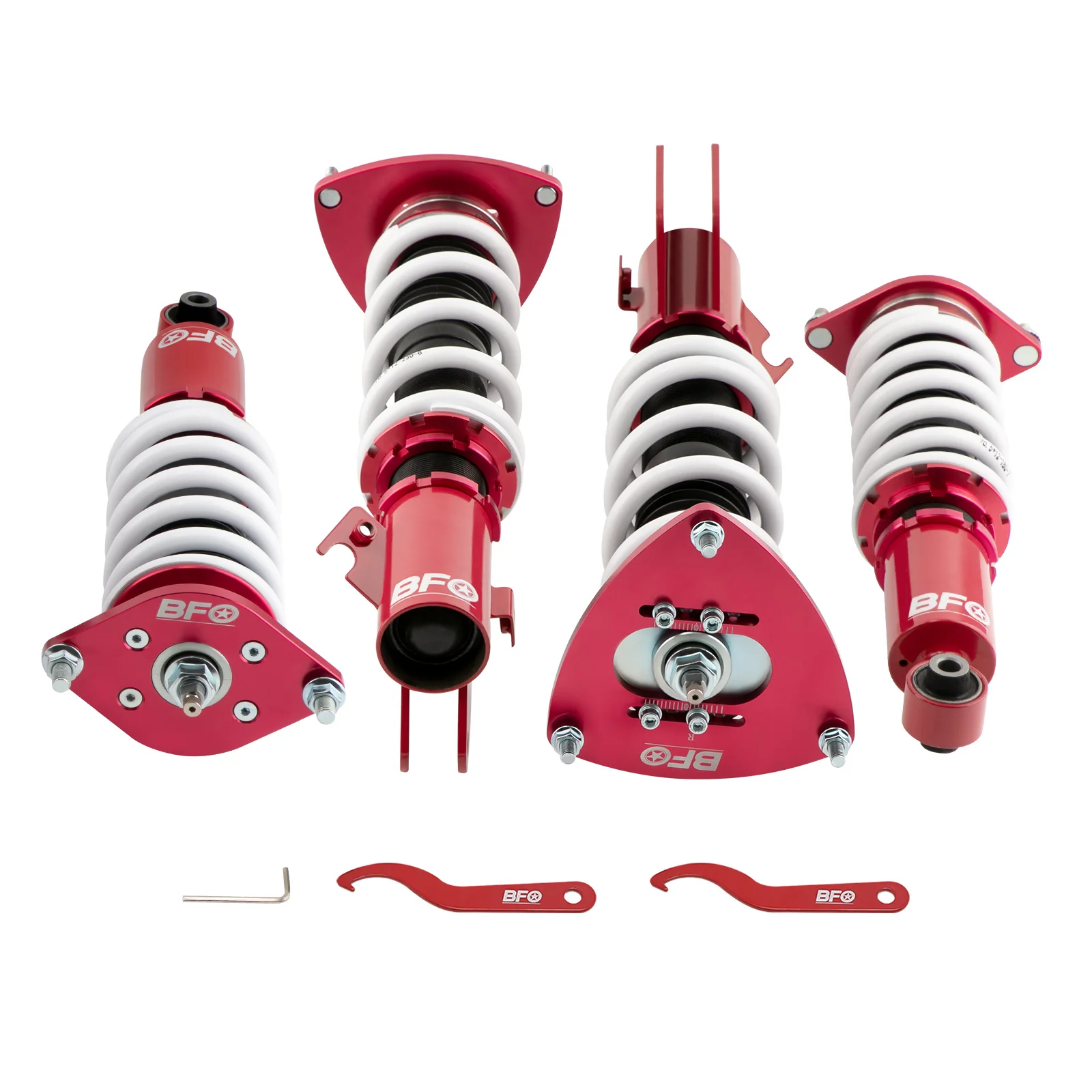 

24 Damping Levels Street Coilovers Suspension For Subaru Impreza WRX 08-14 Adjustable Coilovers Suspension Shock Kit