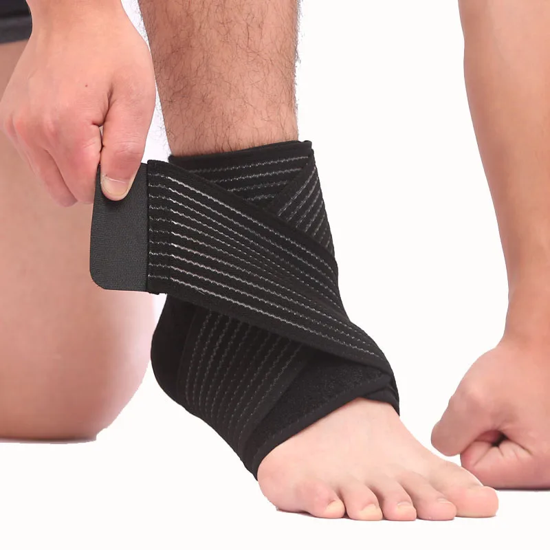

1PC Men Women Compression Ankle Support Wrap Stabilizer for Running Basketball Volleyball #2022