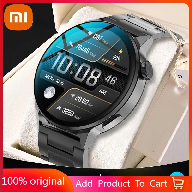 

Смарт-часы Xiaomi мужские с функцией измерения ЭКГ и пульса