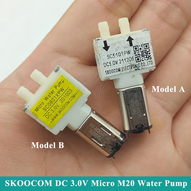 

Микро водяной насос SC3101PW/SC0801XPW, 3 В постоянного тока, 3,7 в, миниатюрный диафрагменный самовсасывающий всасывающий насос M20 для подметания «сделай сам», робот-уборщик для дома, 1 шт.