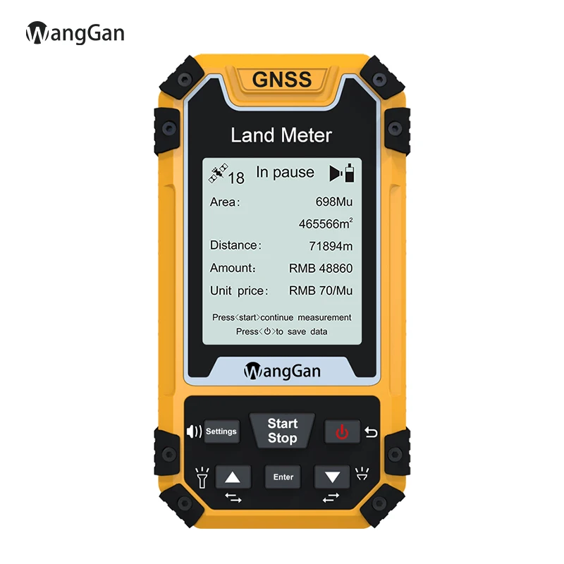 Портативный GPS-навигатор S1 GLONASS SBAS BeiDou измеритель площади Земли для измерения гор