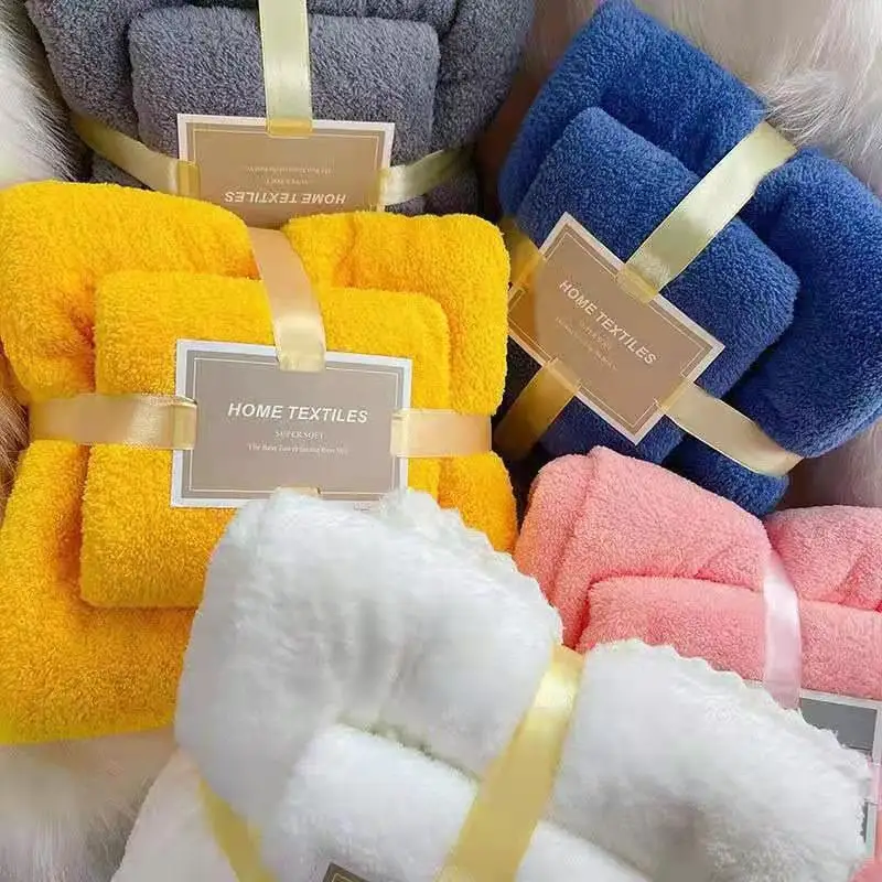 

Microfiber Bath Towel Shower Female Soft Bath Towel Solid Color Quick Dry Hair Towel Womens Hand Towel Absorbent Towel Gift
