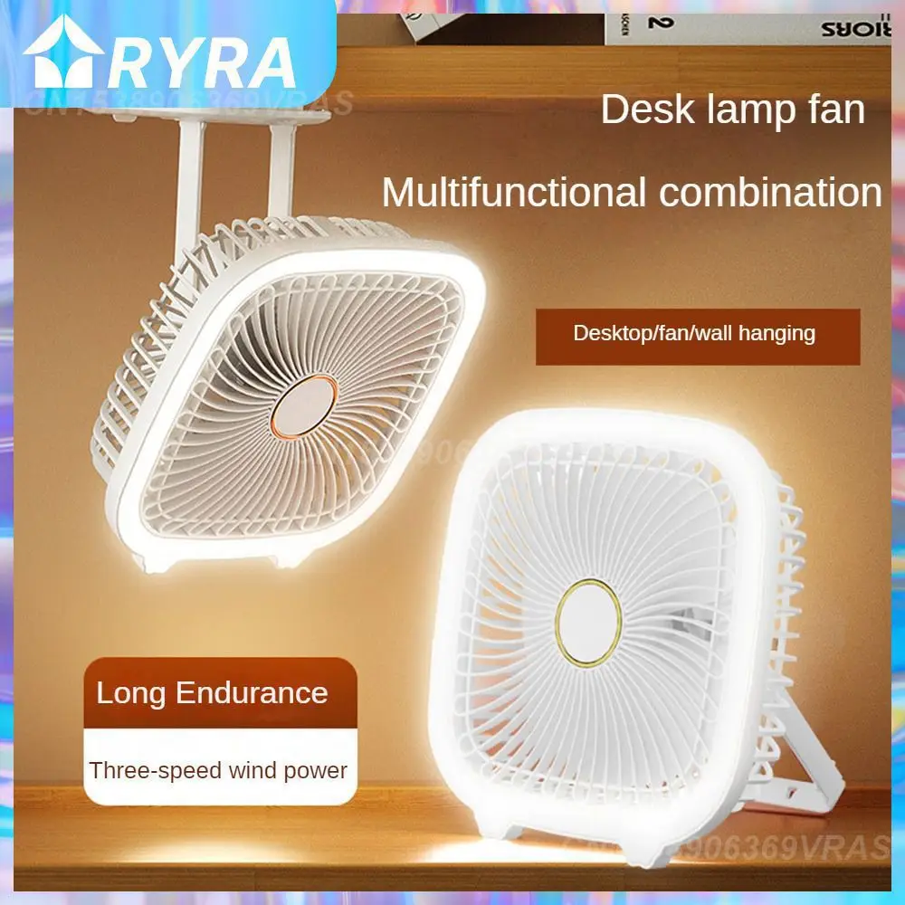 

Shaking Head Desktop Electric Fan White Low Noise Usb Foldable Fans 180 Degree Any Angle Multi-function Fan Home-appliance