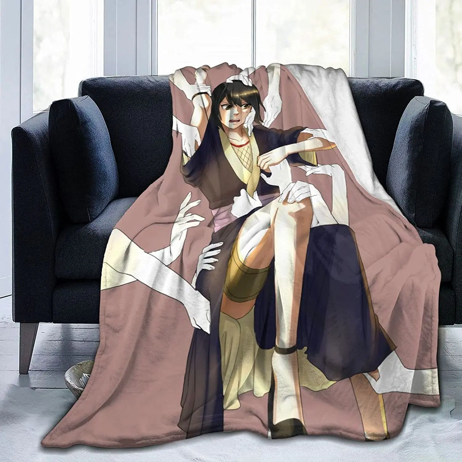 

Shizune Fluffy Soft and Comfortable Blanket, Anime Warm Embrace of Sympathy