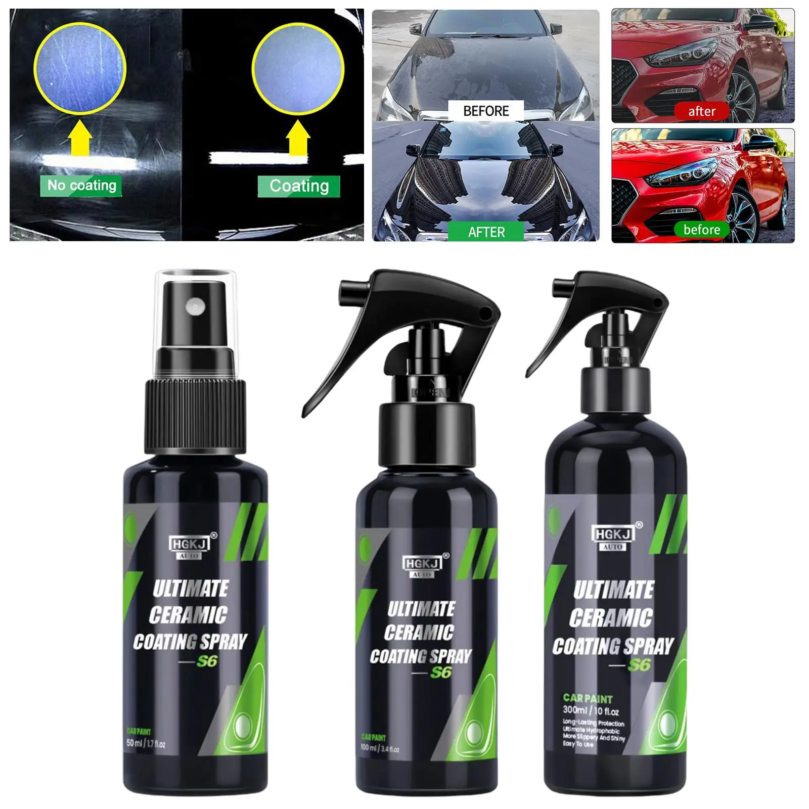 Жидкий спрей для керамического покрытия автомобилей восковой лак против царапин
