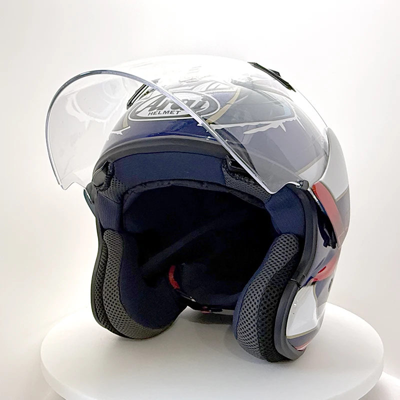 Мотоциклетный шлем VZ-RAM 3/4 полушлем General Pedrosa защитный мотоциклетный