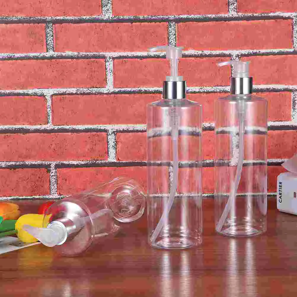 Refillable Travel Bottles for Toiletries and Lotion Pump Dispenser Plastic Containers with Mini Size for Makeup and Shampoo