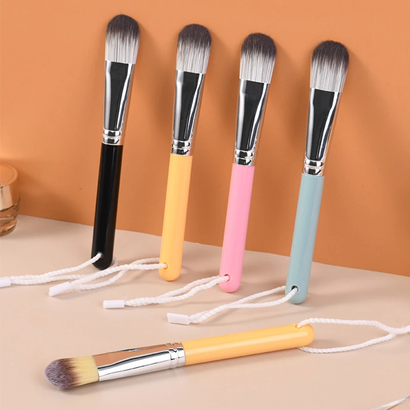 

10 шт. мягкая щетка для маски для лица, мини-щетка для ухода за кожей, Очищающая щетка для спа-салона «сделай сам», профессиональная щетка из ш...