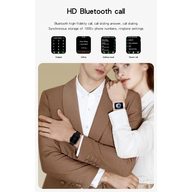 2023 NEW D07 Smart Watch With Encoder Button Women Men Bluetooth Call Smartwatch Sport Fitness Tracker VS Free Shipping