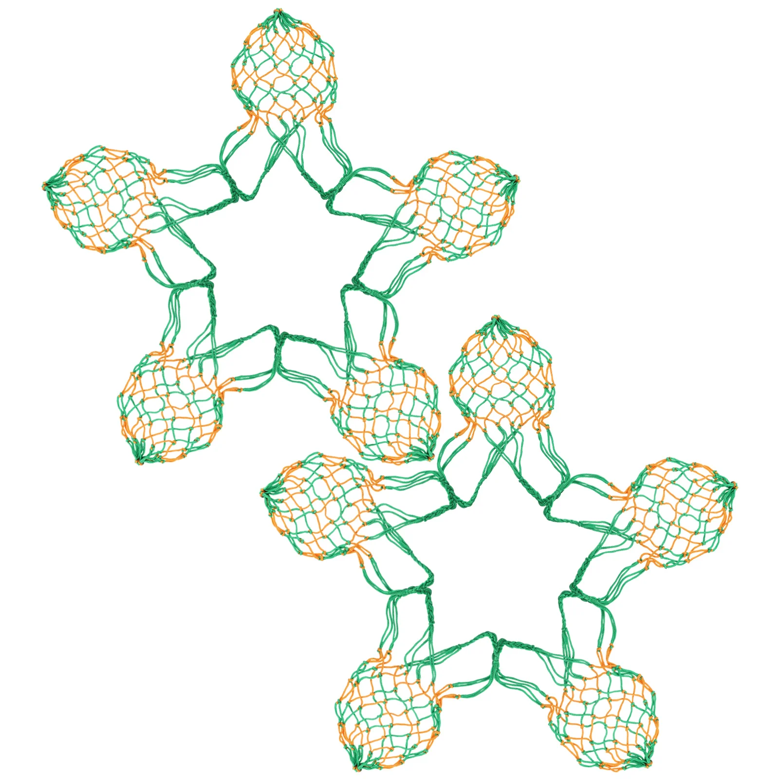 

10Pcs Hanging Basket Melon Hammock Cantaloupe Hammock Mesh Fruit Basket Macrame Vegetable Bag