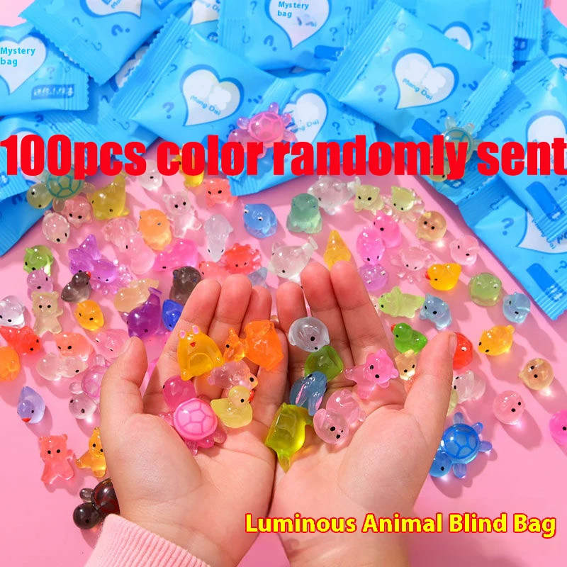 

Мини светящиеся животные из резины