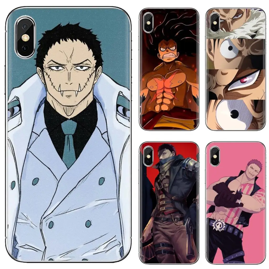 

For iPhone 10 11 12 13 Mini Pro 4S 5S SE 5C 6 6S 7 8 X XR XS Plus Max 2020 Mobile Phone Shell Cases One Piece Katakuri