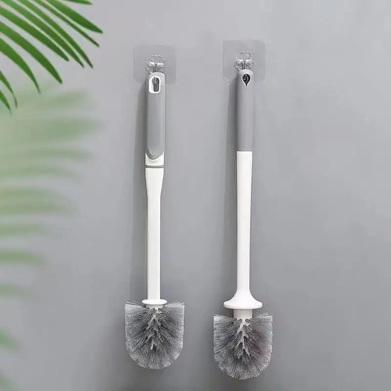 

Гибкая силиконовая щетка для унитаза с держателем, герметичная мягкая щетка для очистки унитаза, настенная щетка для очистки туалета в ванной комнате
