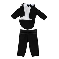 18 inch boy doll black suit baby doll winter jacket