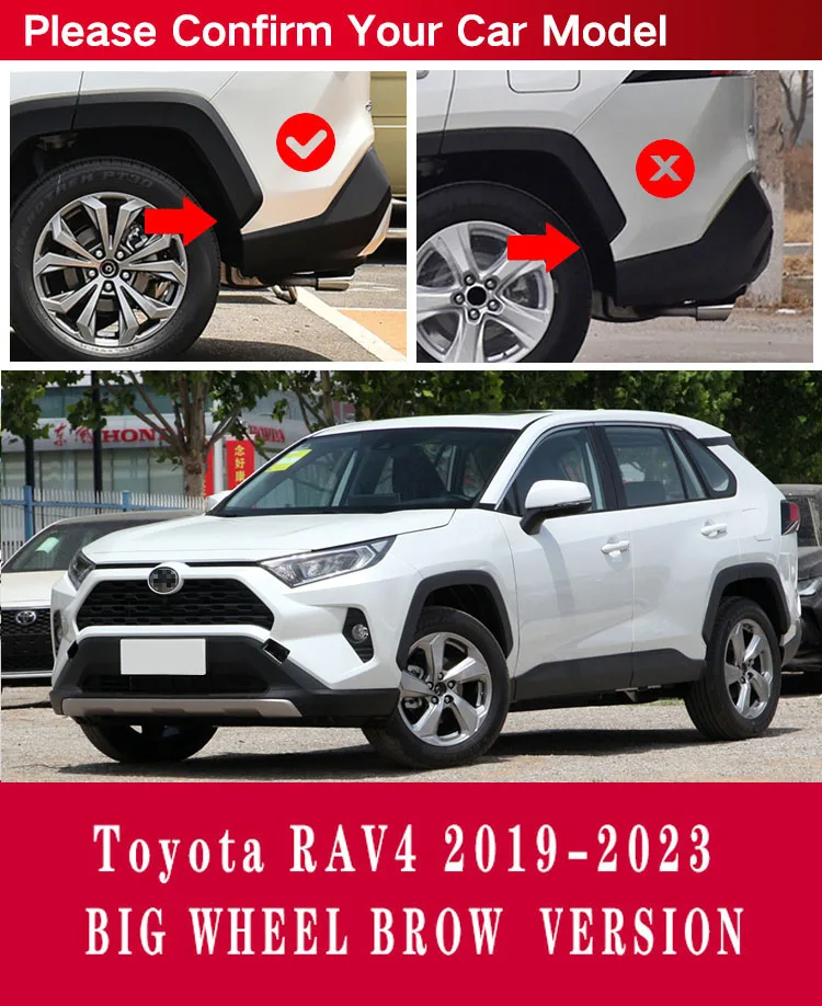 

Брызговики для Toyota RAV4 2019-2023, гибридные Брызговики XA50 2022, брызговики, аксессуары