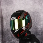 Мотоциклетный шлем для мужчин, шлем для мотокросса с двойными стеклами