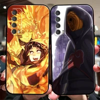 japan naruto anime phone case for huawei honor 10 v10 10i 10 lite 20 v20 20i 20 lite 30s 30 lite pro black carcasa