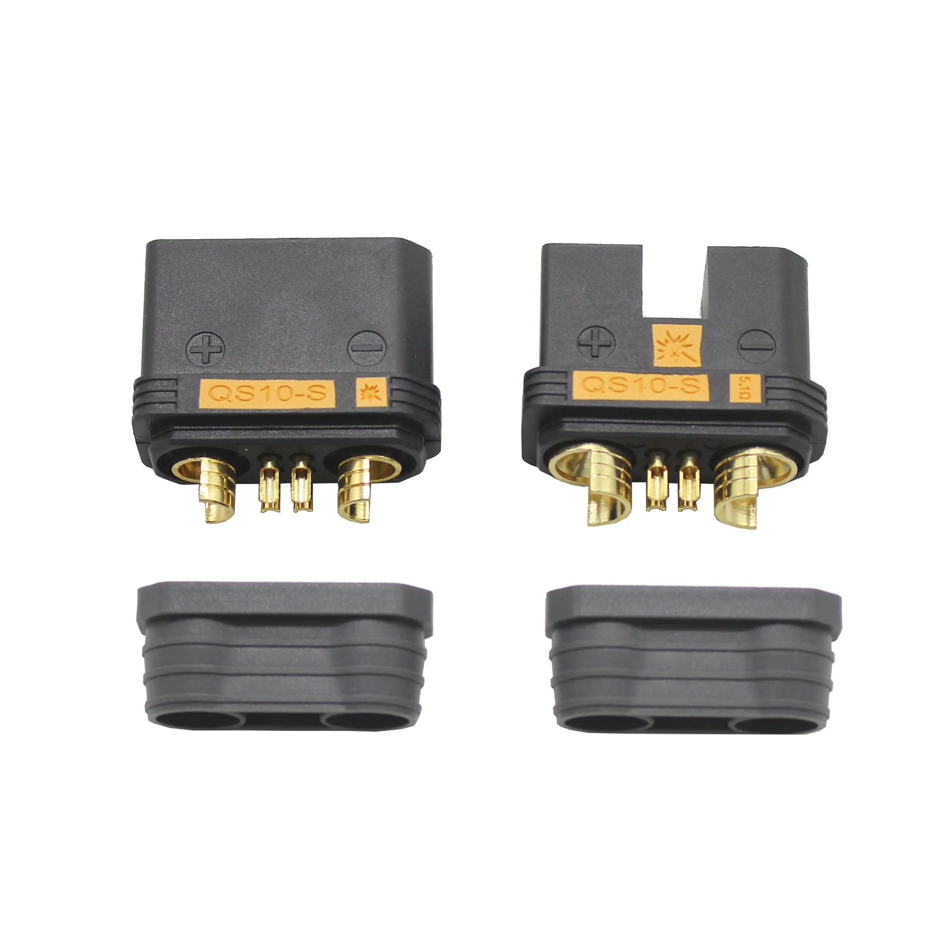 2 пары QS10-S Antispark Разъем питания мужской женский большой текущая вилка медное